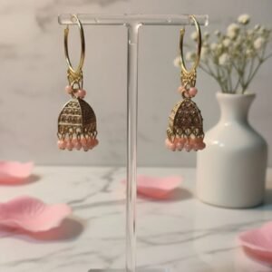 traditional kundal earrings for women’s & girls with stone
