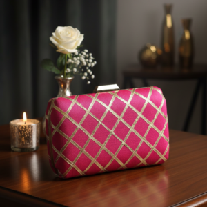 stylish ladies sling bag with golden chain strap