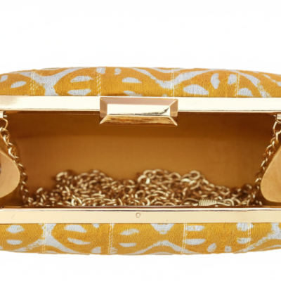 Home stylish ladies sling bag with golden chain strap