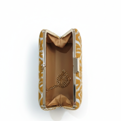 Home stylish ladies sling bag with golden chain strap